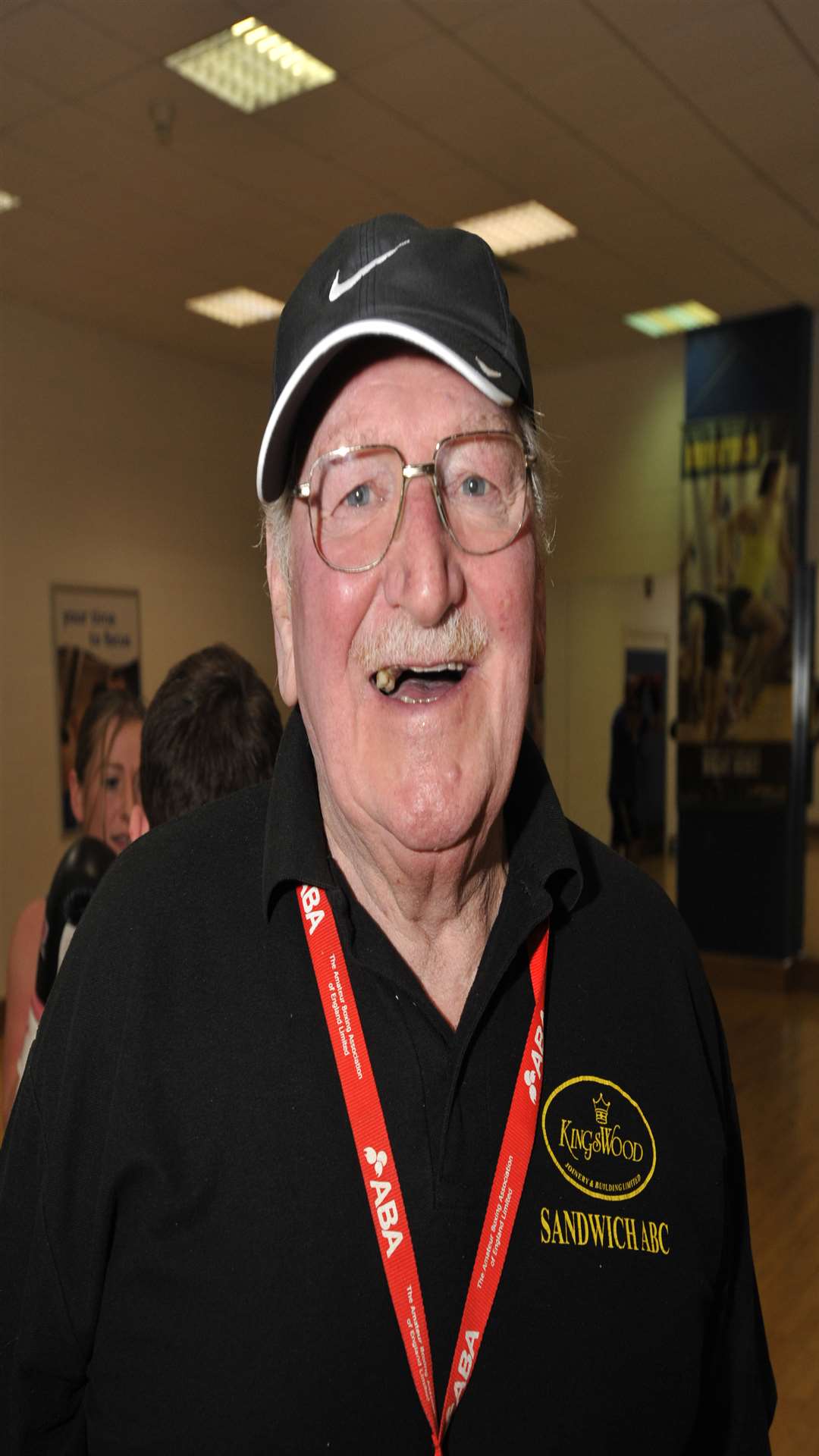 Frank Cornwall, who set up the boxing club in Sandwich