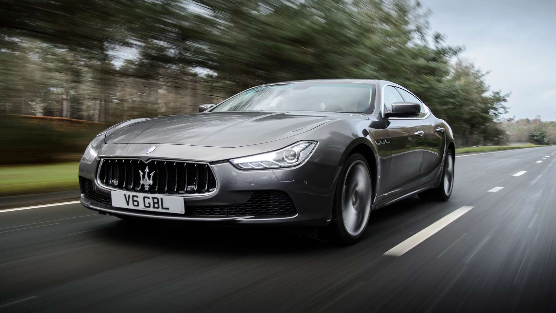 The Ghibli shares its face with the gorgeous GranTurismo