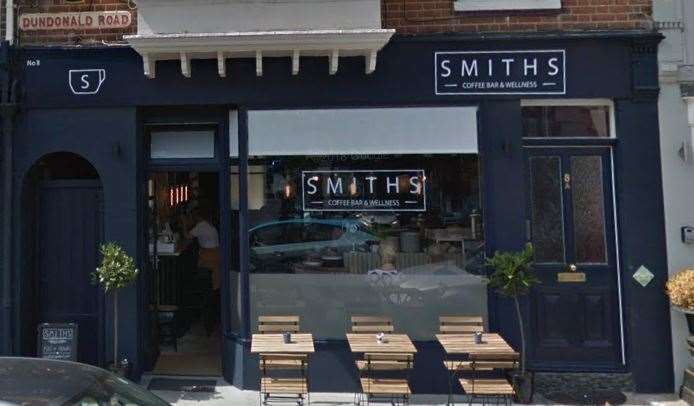 Smiths Coffee Bar and Wellness in Broadstairs might open later if plans are given the go ahead. Picture: Google Street View. (15943891)