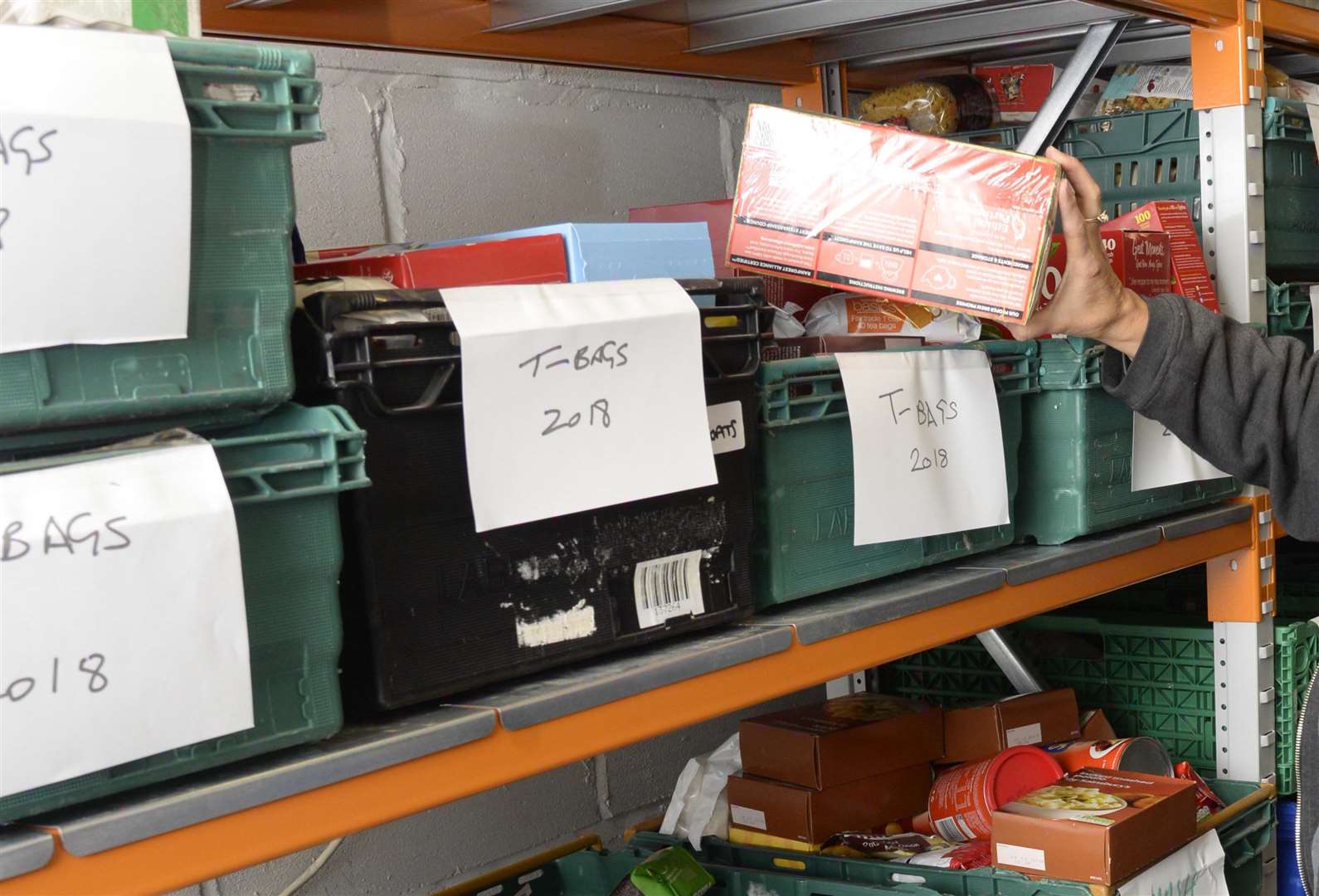Debt is thought to be one of the biggest reasons for people visiting foodbanks