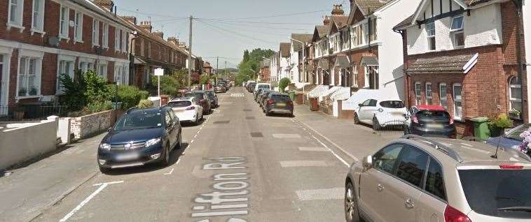A gang broke into a property in Clifton Road Picture: Google Street View