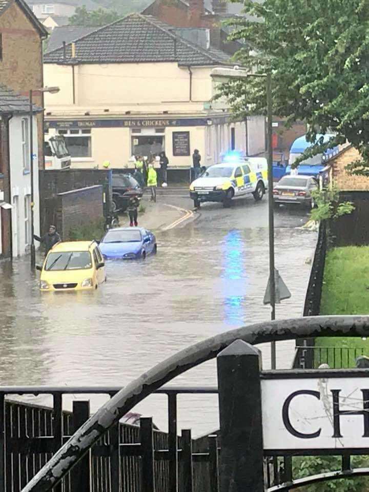 Flooding in Luton Village (2259025)