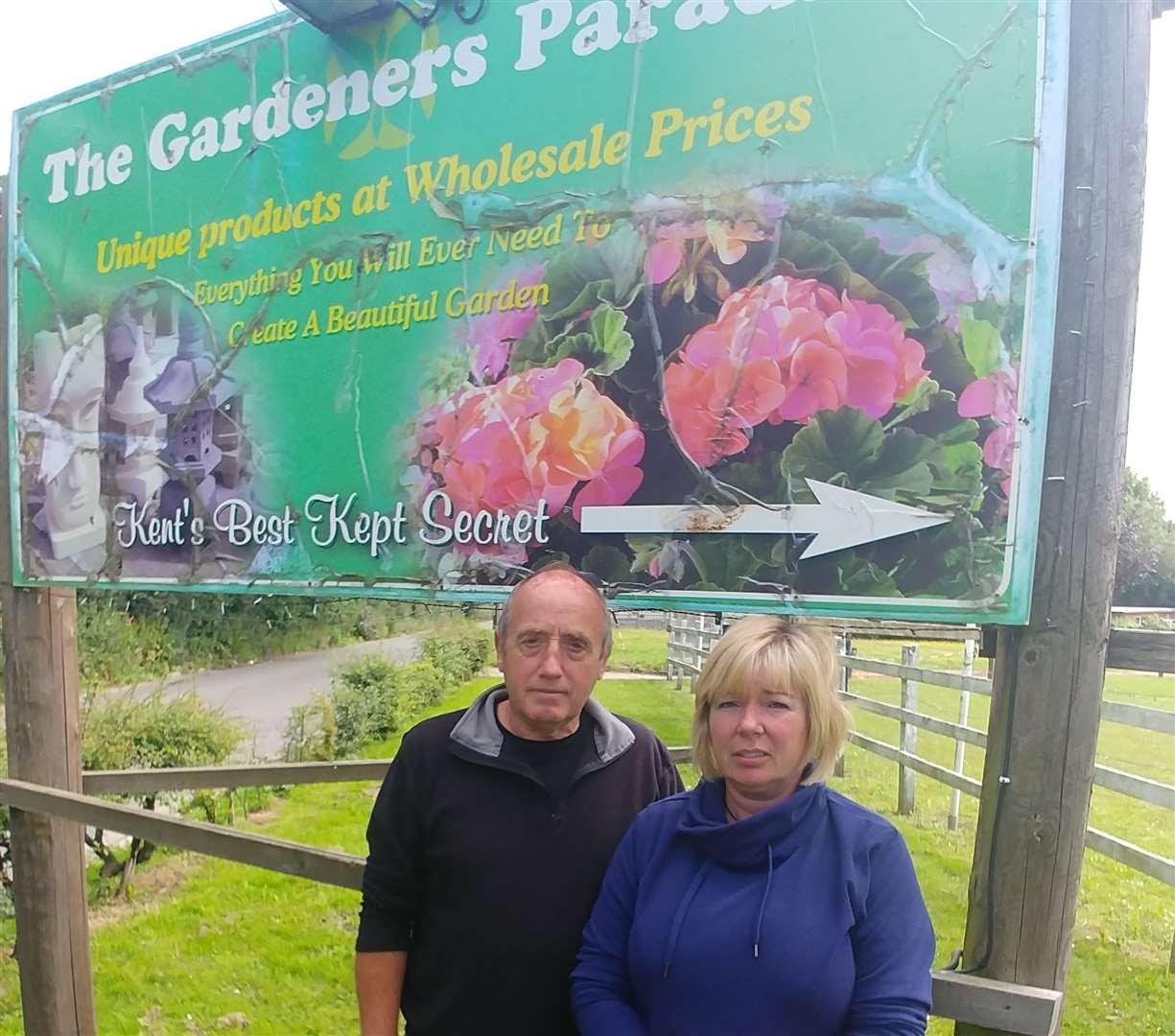 Garden centre owners Roy Chandler and Celia Hanks (39795565)