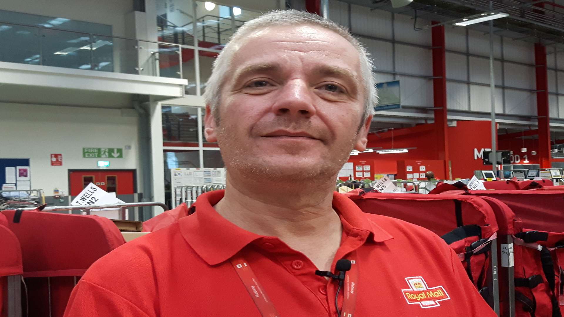 Dave Gardener has worked for Royal Mail for 28 years