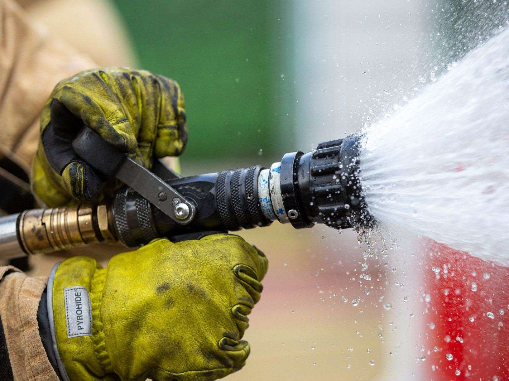 Crews extinguished the blaze at flats in Hythe. Picture: Stock image
