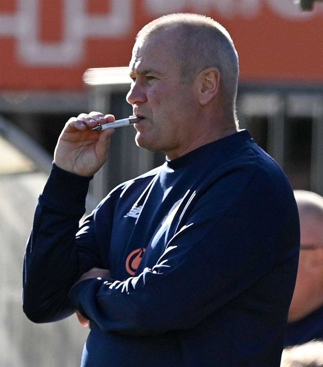 Dartford boss Alan Dowson wants to make opponents work for their goals. Picture: Keith Gillard