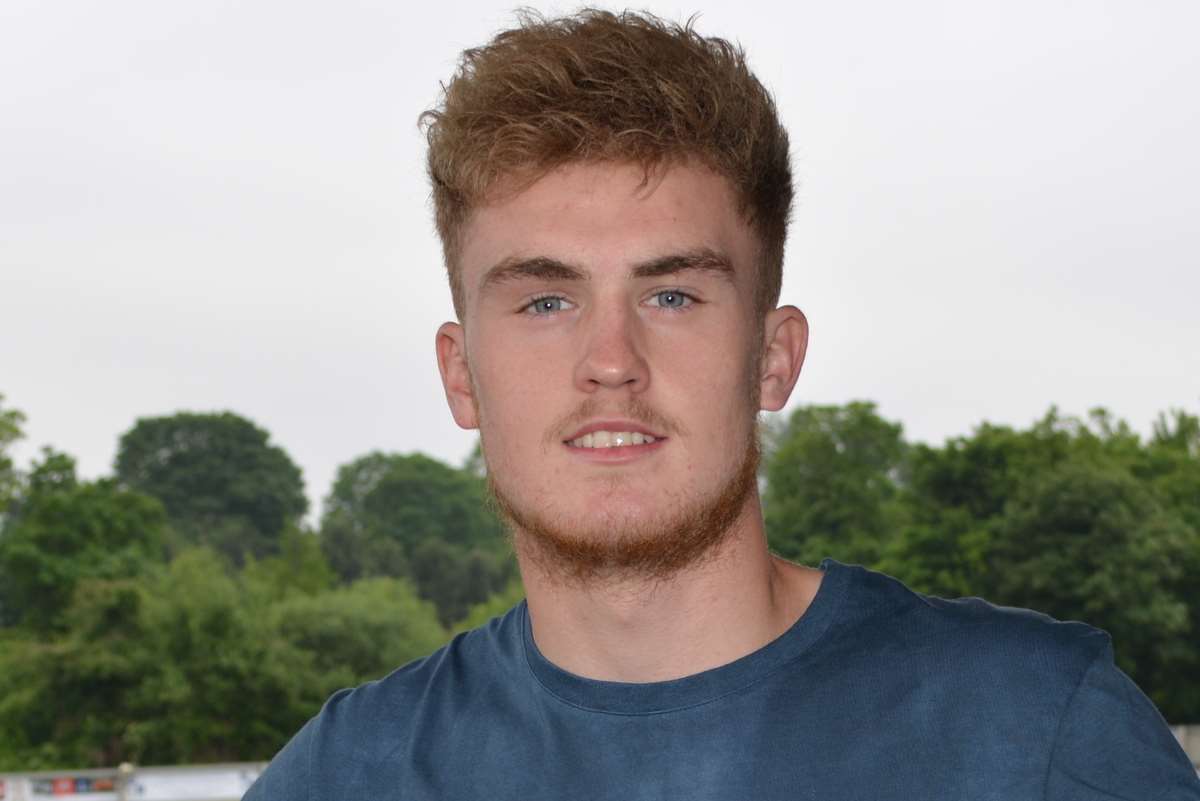Bobby-Joe Taylor, one of three new signings made by Maidstone