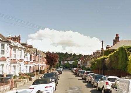 Beaconsfield Avenue, where police attended. Picture Google