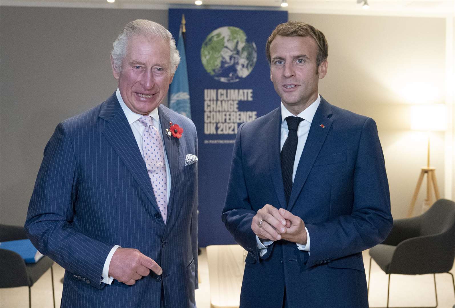 President Macron would have hosted the King during the state visit (Jane Barlow/PA)