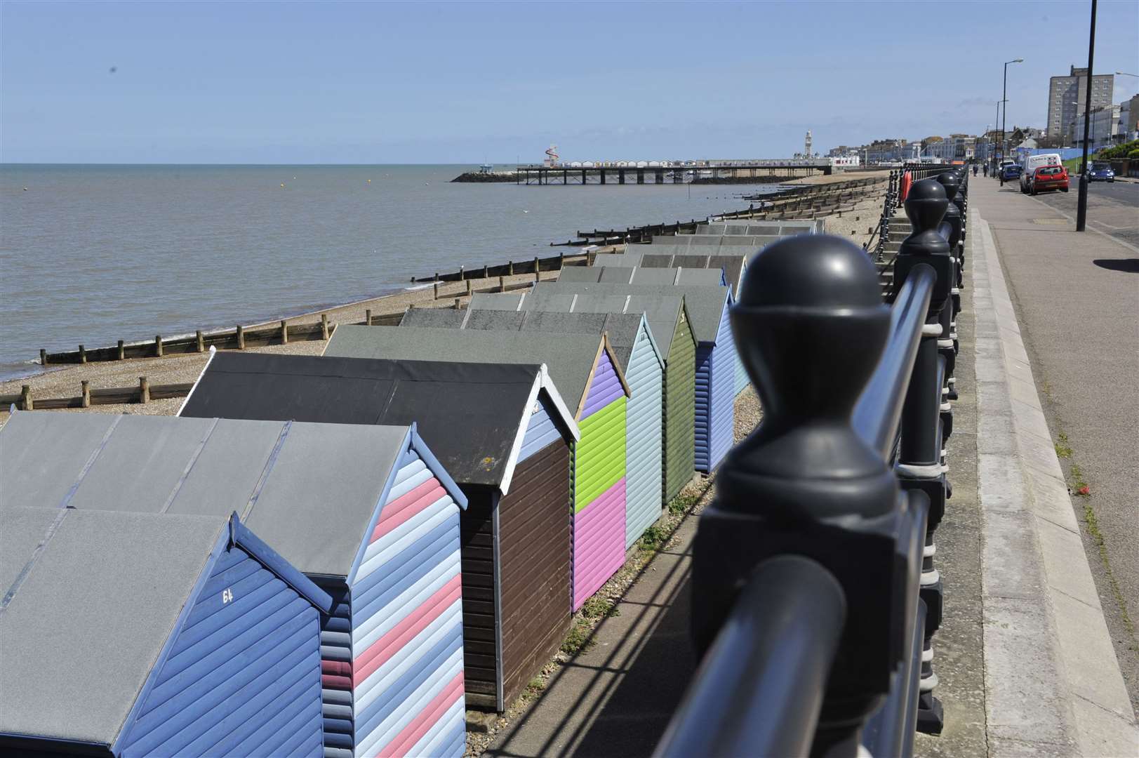 More than 80 huts could be erected along the Herne Bay coast