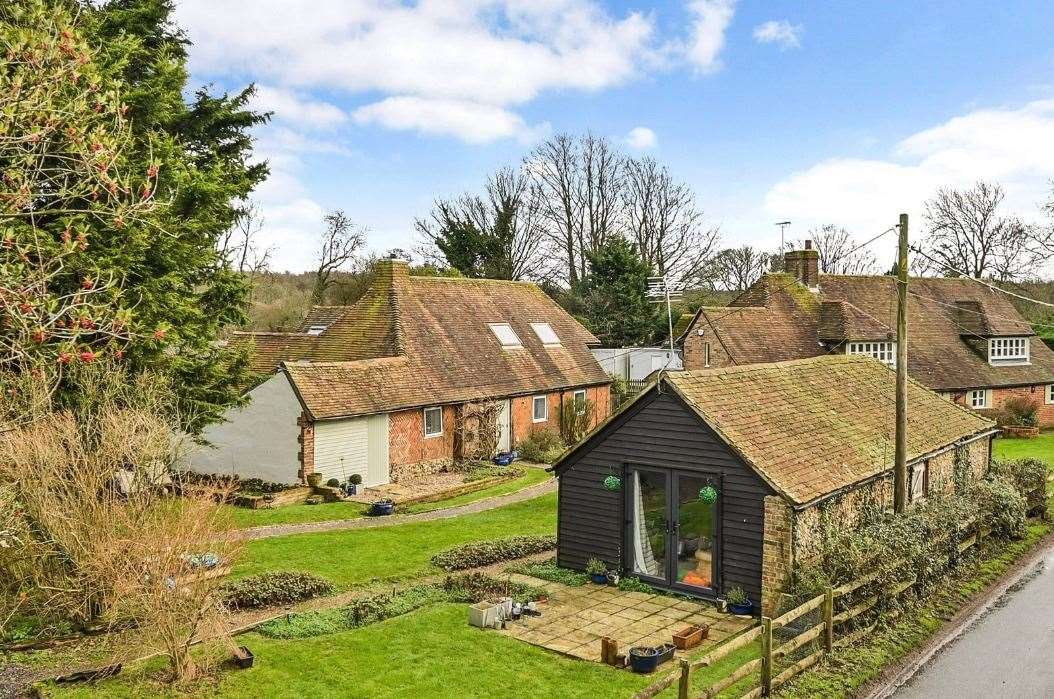 The farm is surrounded by the beautiful North Downs countryside. Picture: Hobbs Parker