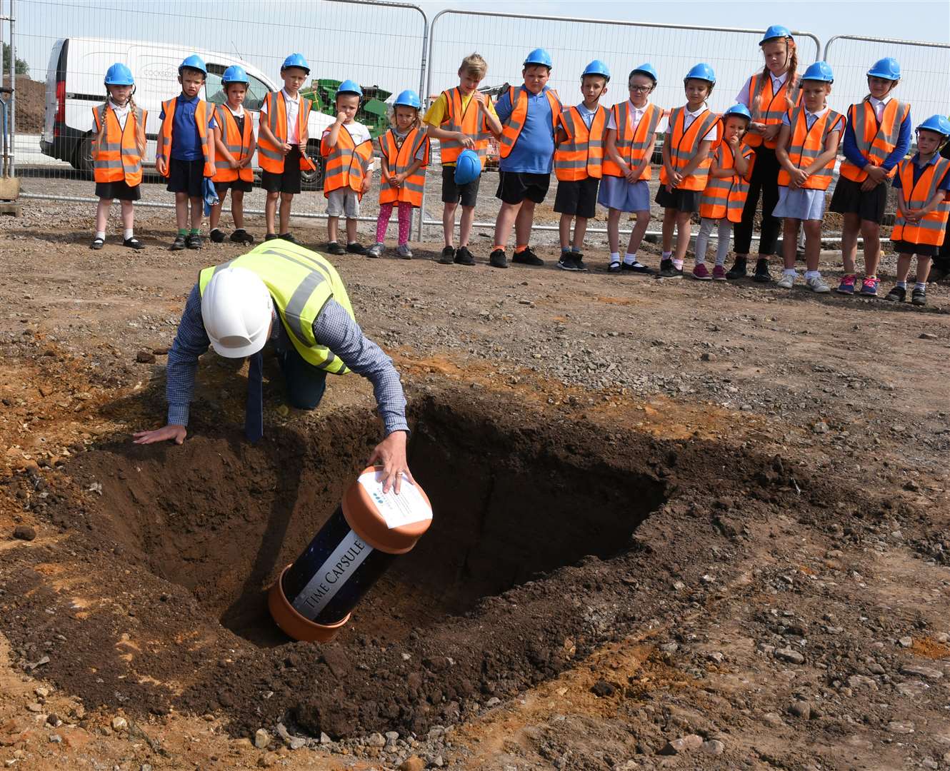 It's no good burying a time capsule if in 50 years no-one can remember where it is