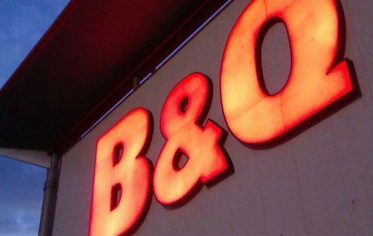 All the Kent B&Q sites have now reopened