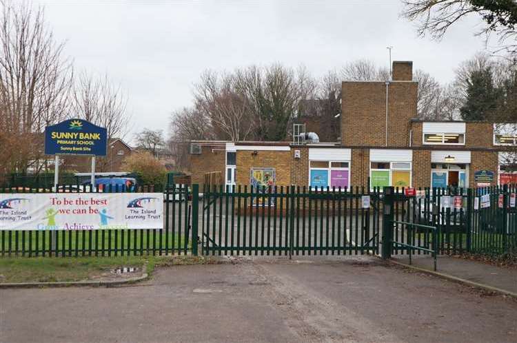 Sunny Bank Primary School in Murston, Sittingbourne was one of the Kent schools forced to make alternative arrangements following new guidelines being issued