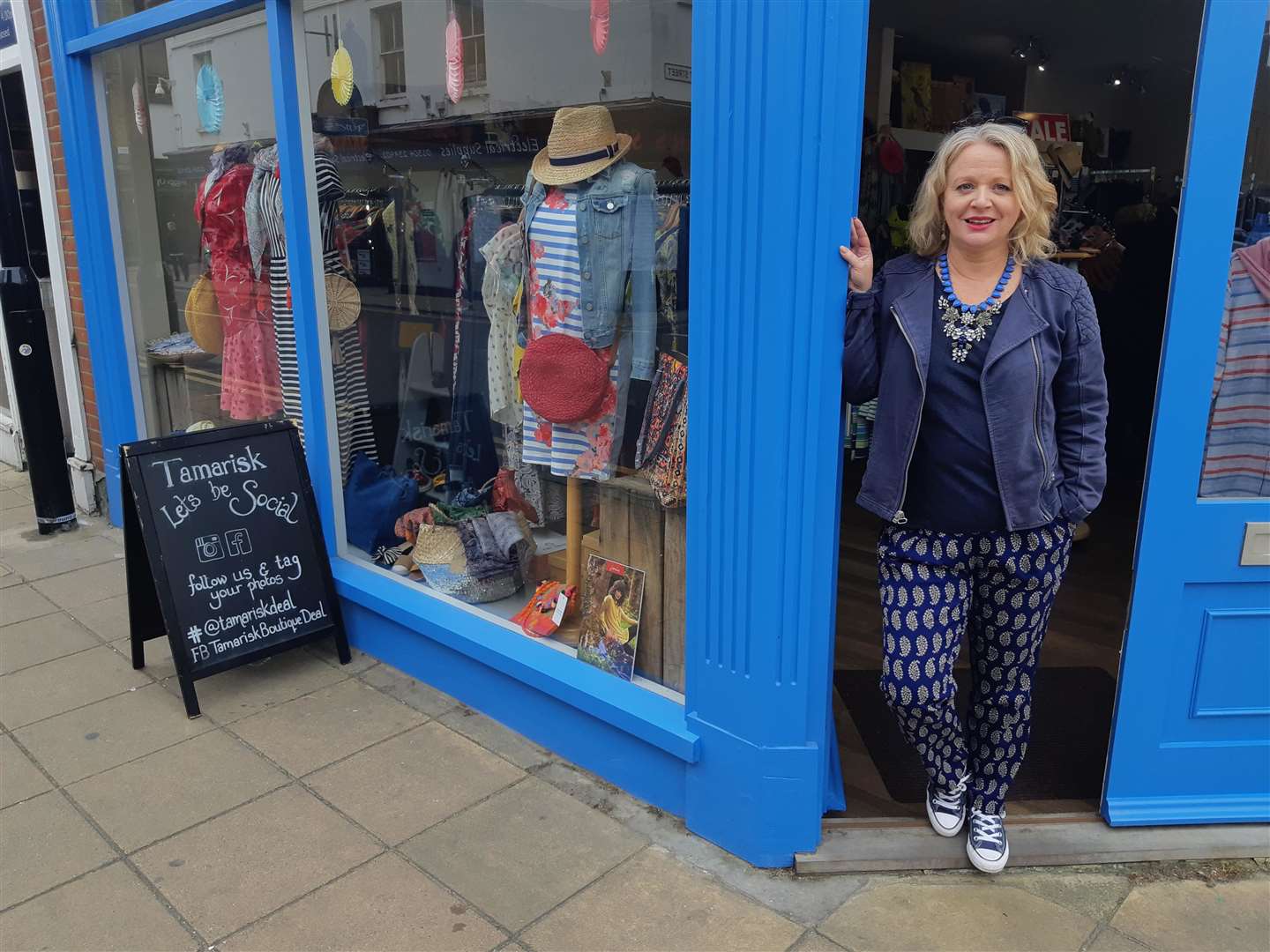 Owner of Tamarisk Boutique, Emma Ford, says Deal deserves a thriving centre for the community (9388546)