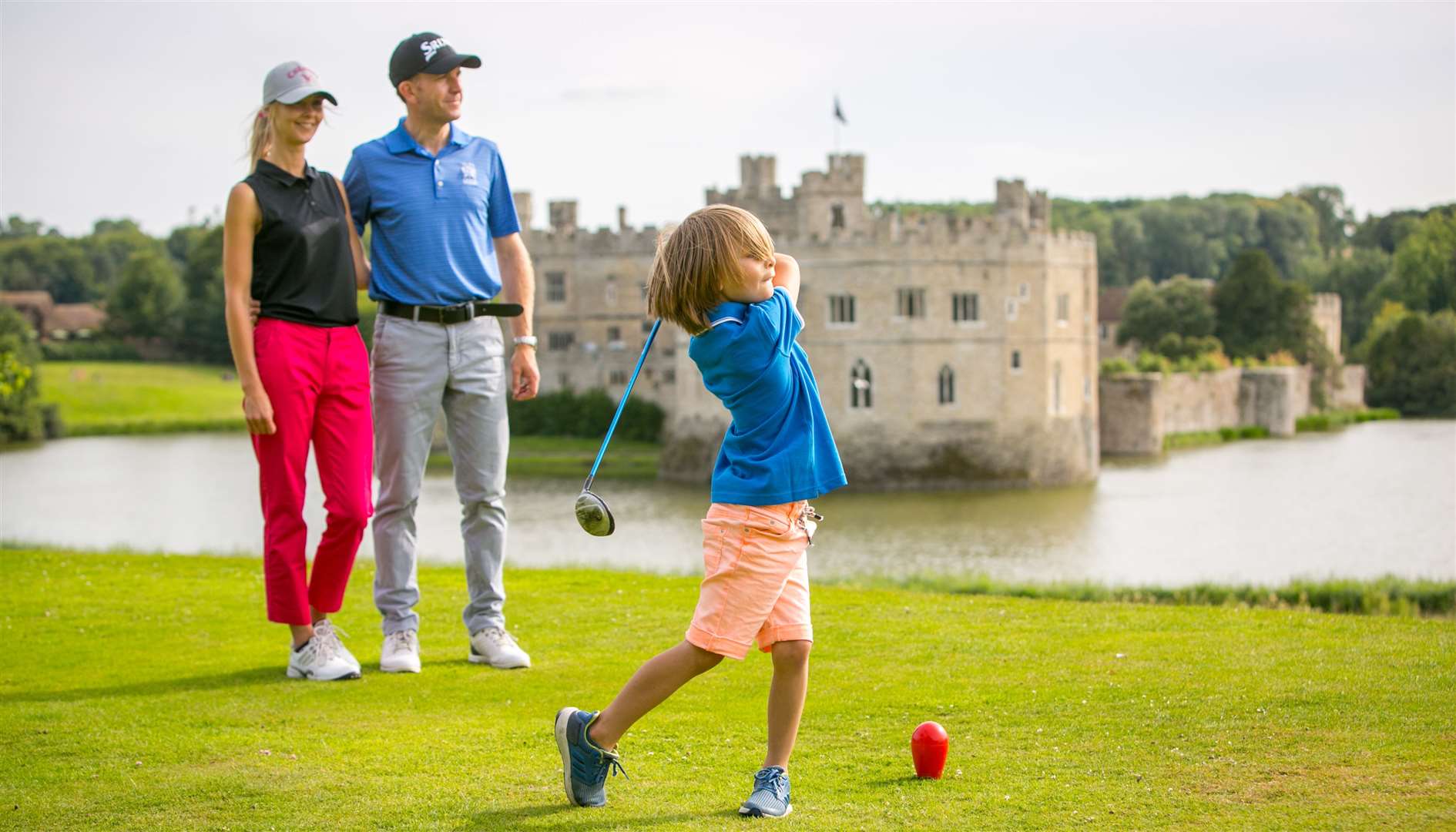 Leeds Castle Golf Club offers pay and play golf, great value memberships and expert coaching for all ages and skill levels. (www.matthewwalkerphotography.com)