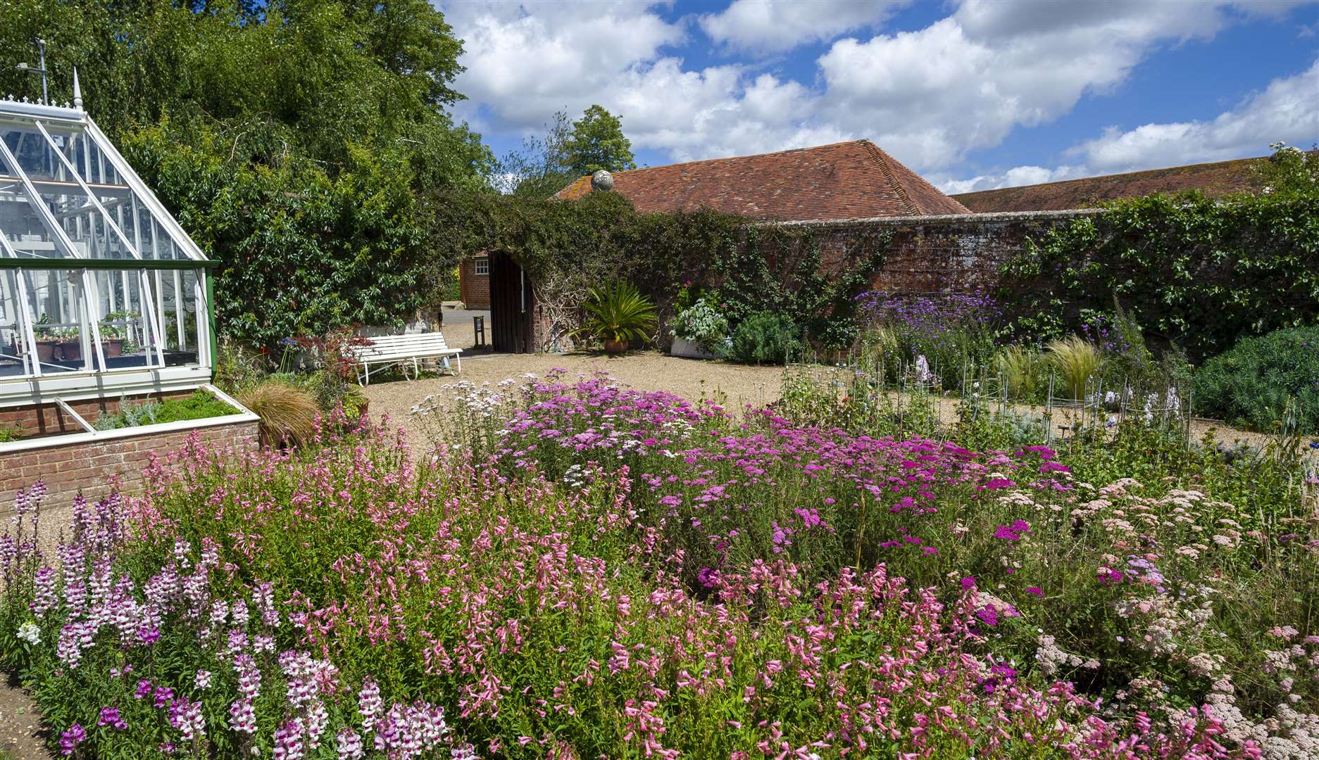 Pretty pink blocks in the Walled Garden Picture: Keoghan Bellew