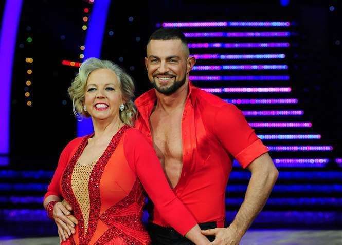 Deborah Meaden and Robin Windsor on Strictly Come Dancing. Picture: Rui Vieira/PA