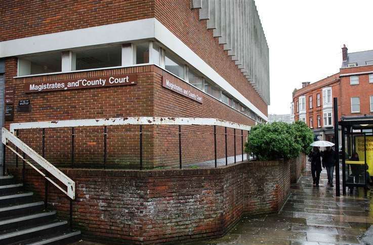 Taylor Kirkpatrick was due to appear at Margate Magistrates' Court but the case was heard in his absence