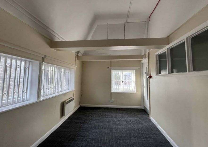 Inside the former Barclays bank in Court Street, Faversham. Picture: Profile Architects