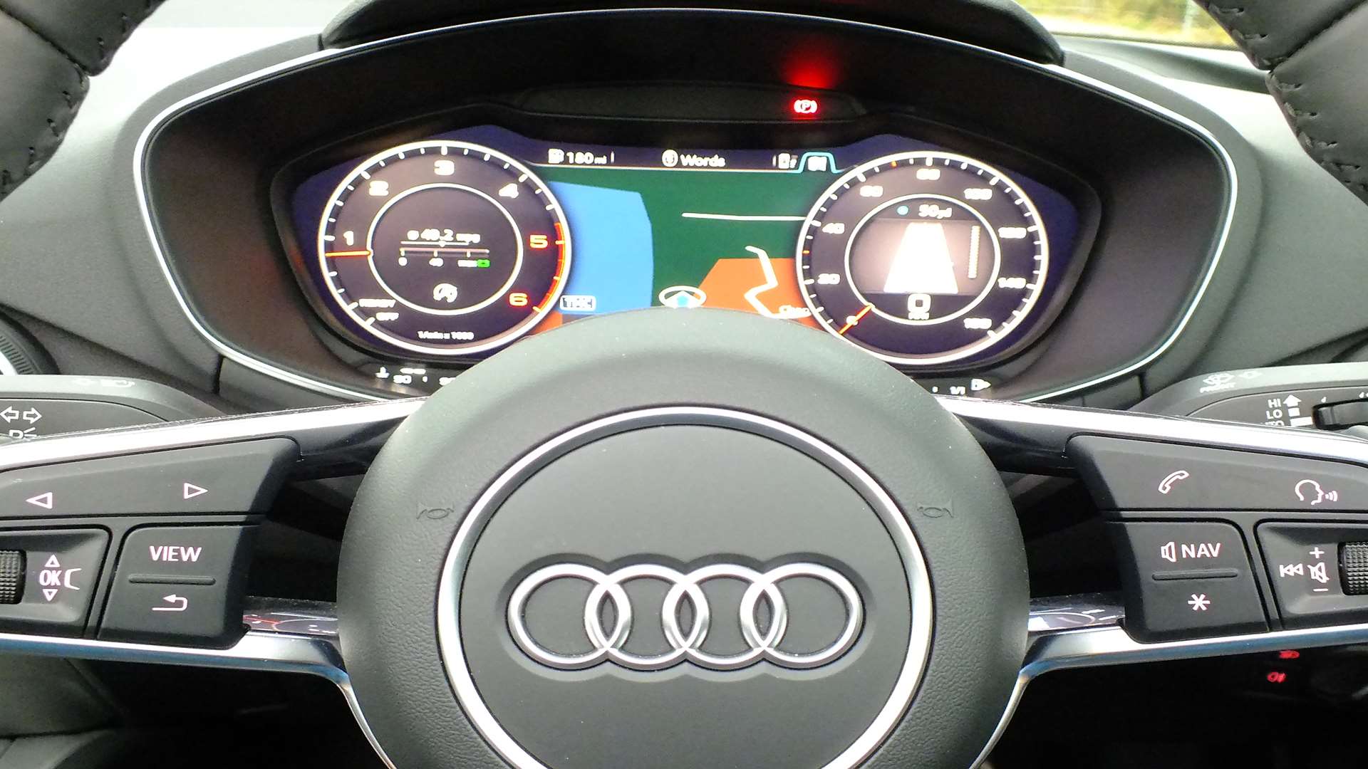 Audi's virtual dashboard is an elegant solution