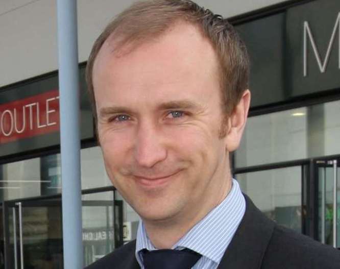 Anthony Sutton, manager of Dockside Outlet Centre