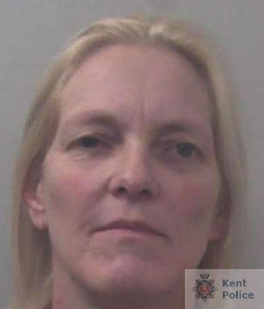 Donna Meflah, 49, of Allin Place, Fairmeadow, Maidstone, received a 21 month jail sentence. Photo: Kent Police