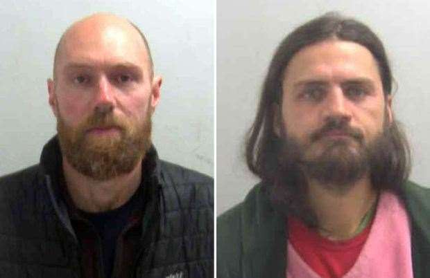 Morgan Trowland (left) and Marcus Decker (right) were sentenced at Southend Crown Court. Picture: PA/Essex Police
