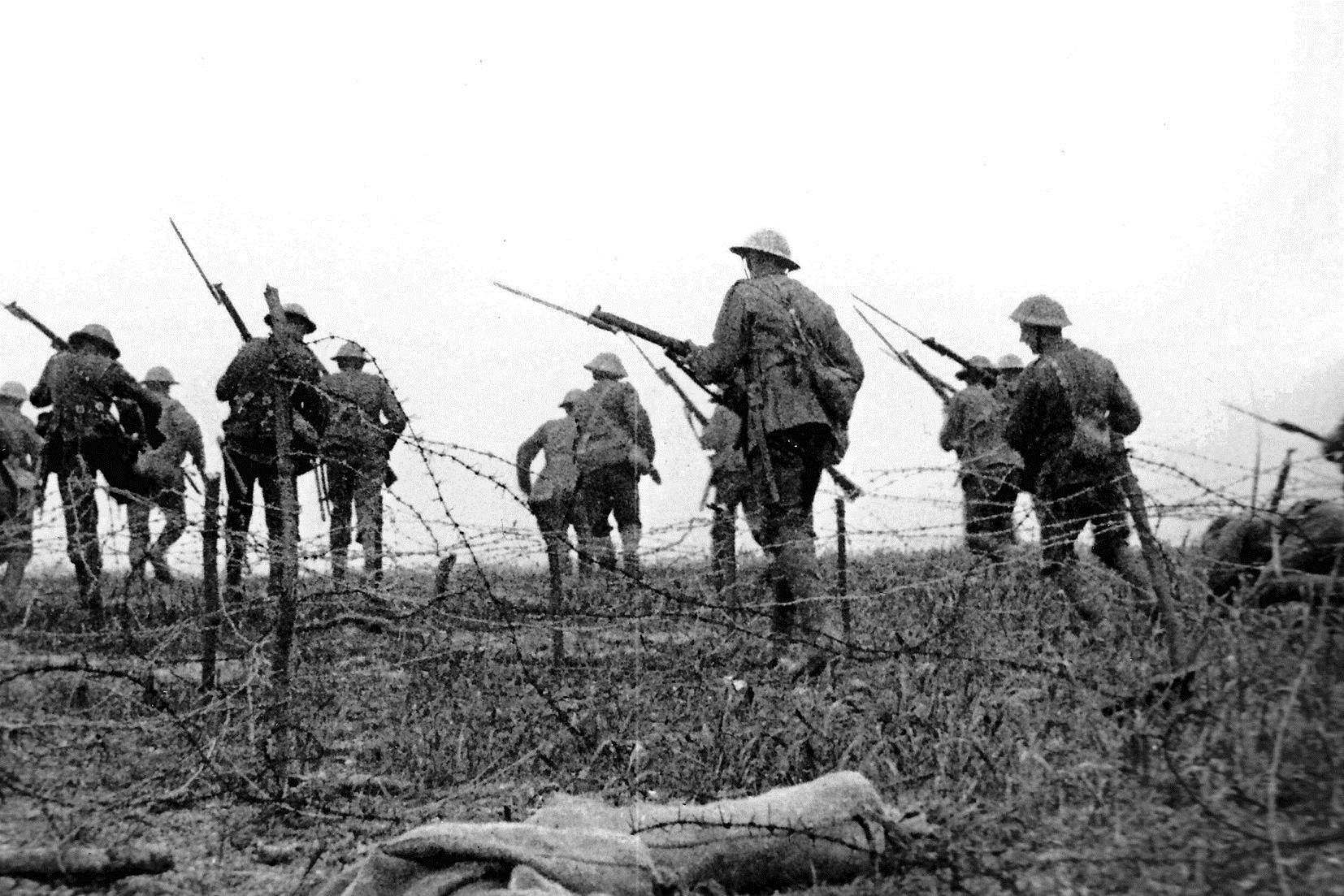 Soldiers on the Somme