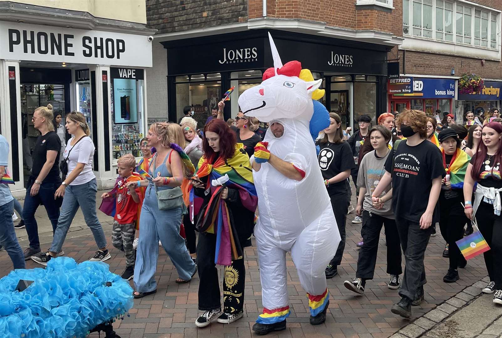 The festival will kick off with a Pride Parade through the High Street