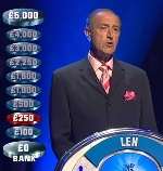 Len Goodman banked £8,000 on The Weakest Link