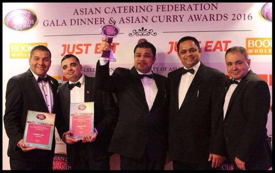 The Everest Inn Ashford took the win at the Asian Curry Awards in 2016