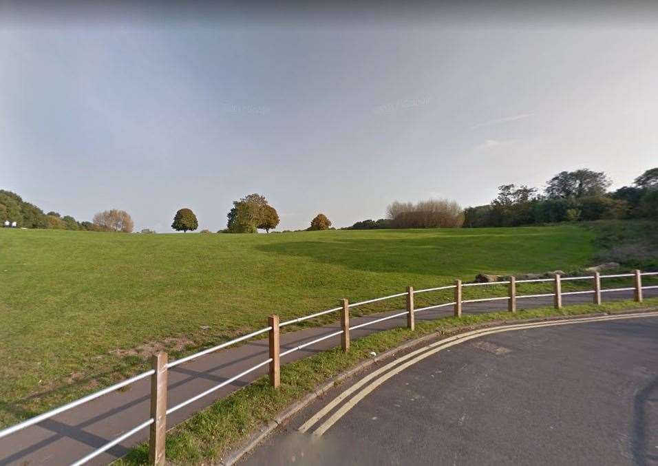 Police were called to Bursted Woods following reports of indecent exposure. Photo: Google