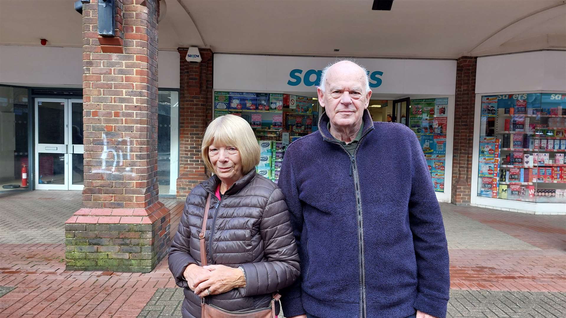 Peter and Christine Norton say the centre now looks "bare"