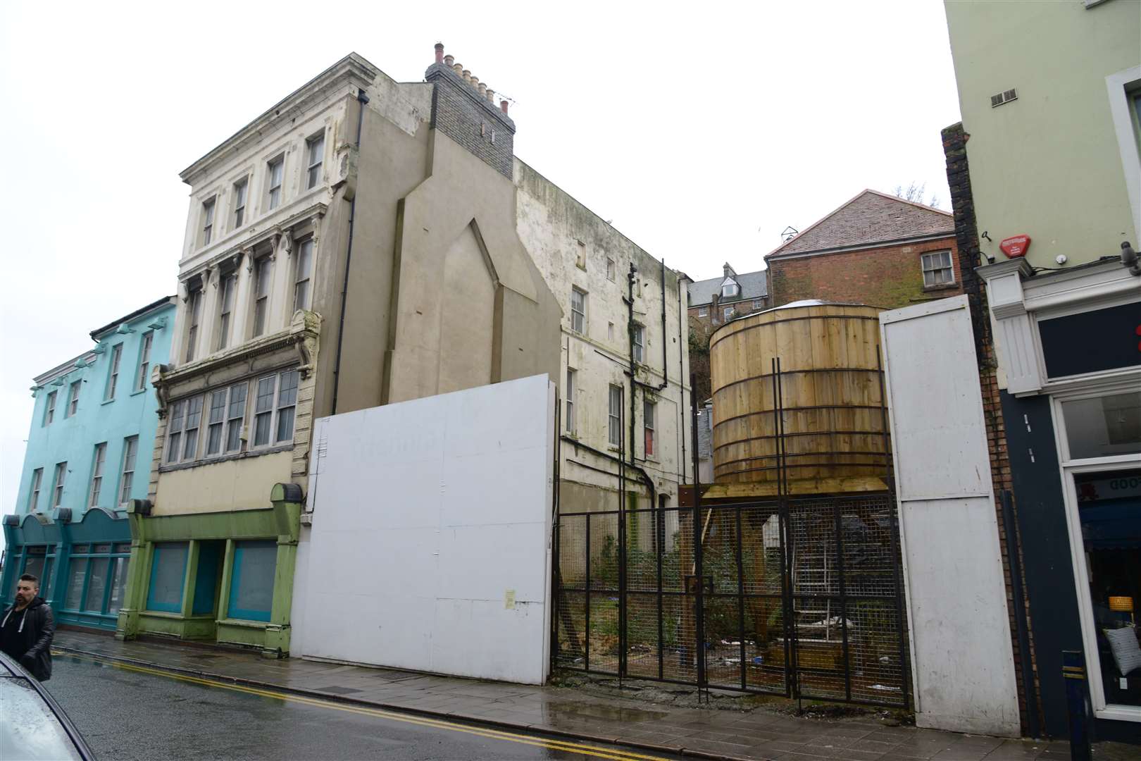 The 'gap' in Tontine Street will be filled with a brand new building. Picture: Gary Browne
