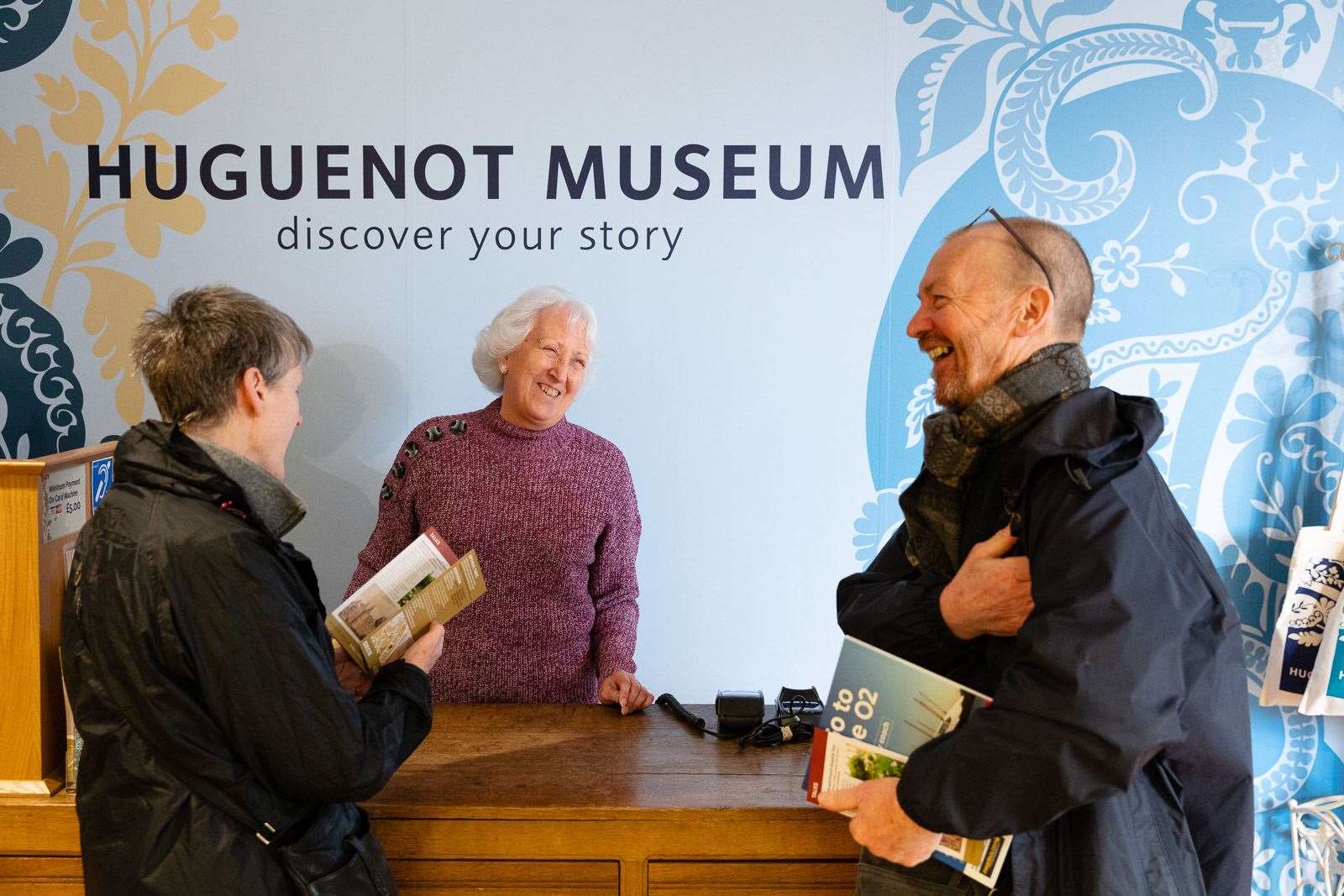 The Huguenot Museum shortly before lockdown Picture: Rikard Osterlund