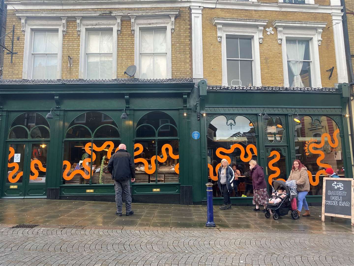 The former Punch & Judy pub has been transformed into a bakery and wine bar called Panataria