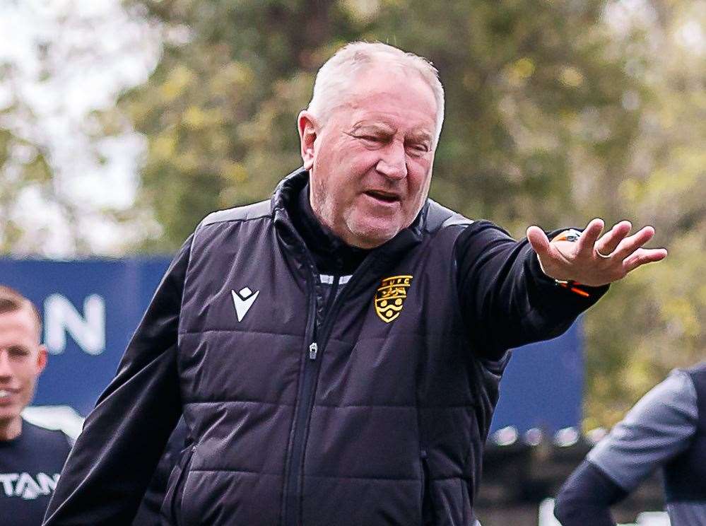 Maidstone United assistant manager Terry Harris Picture: Helen Cooper