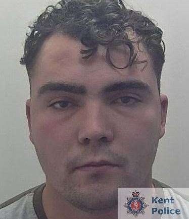 Josh Parker has been jailed. Picture: Kent Police