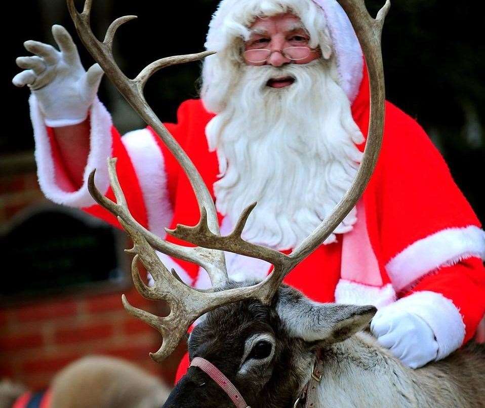 Meet Santa and his reindeer, along with a number of other animals, this Christmas