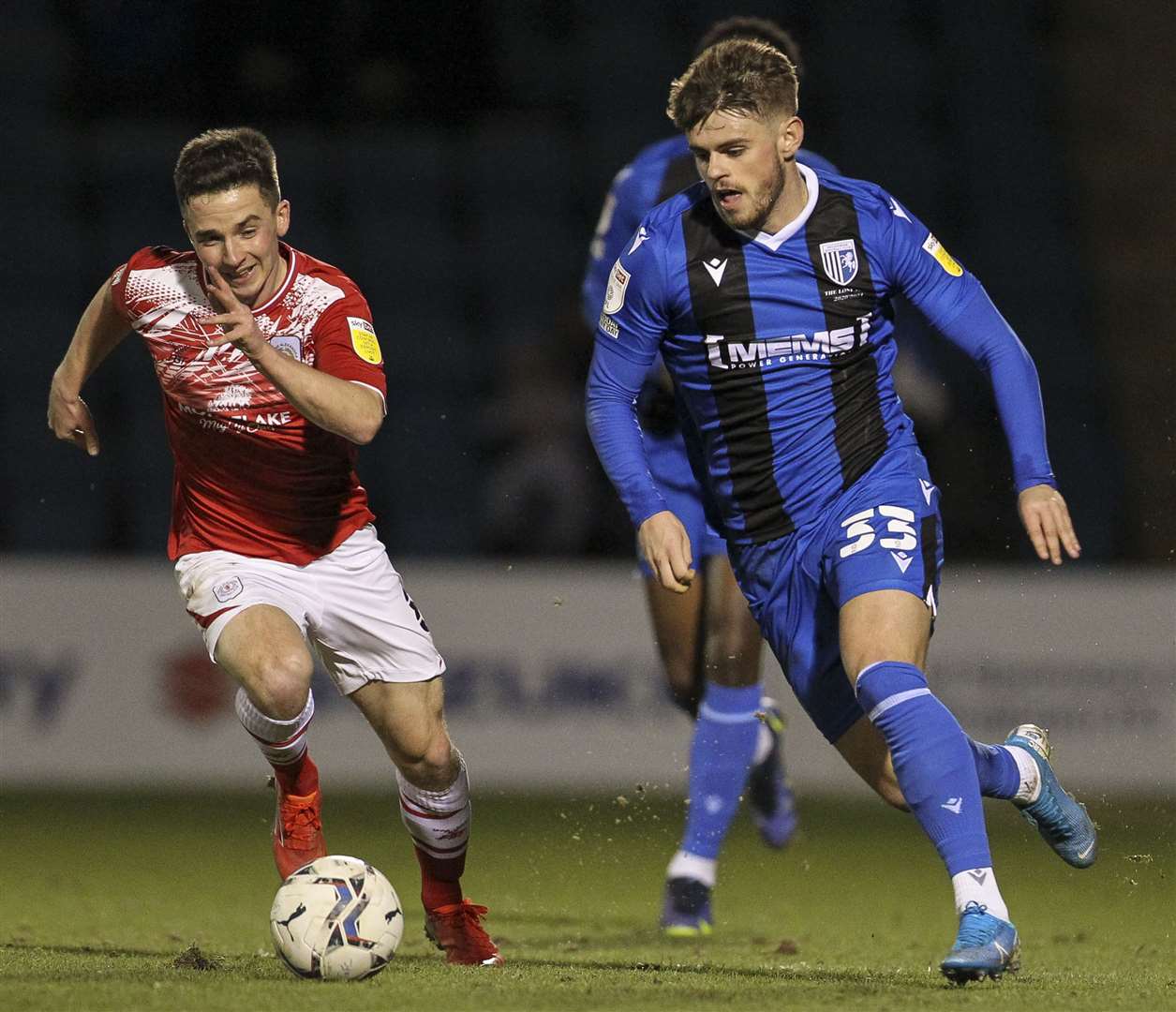 Charlie Kelman helps Gillingham to victory over Crewe in Neil Harris’ first game in charge