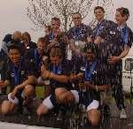 The men's winning team - University of Kent. Picture: Steve Crispe