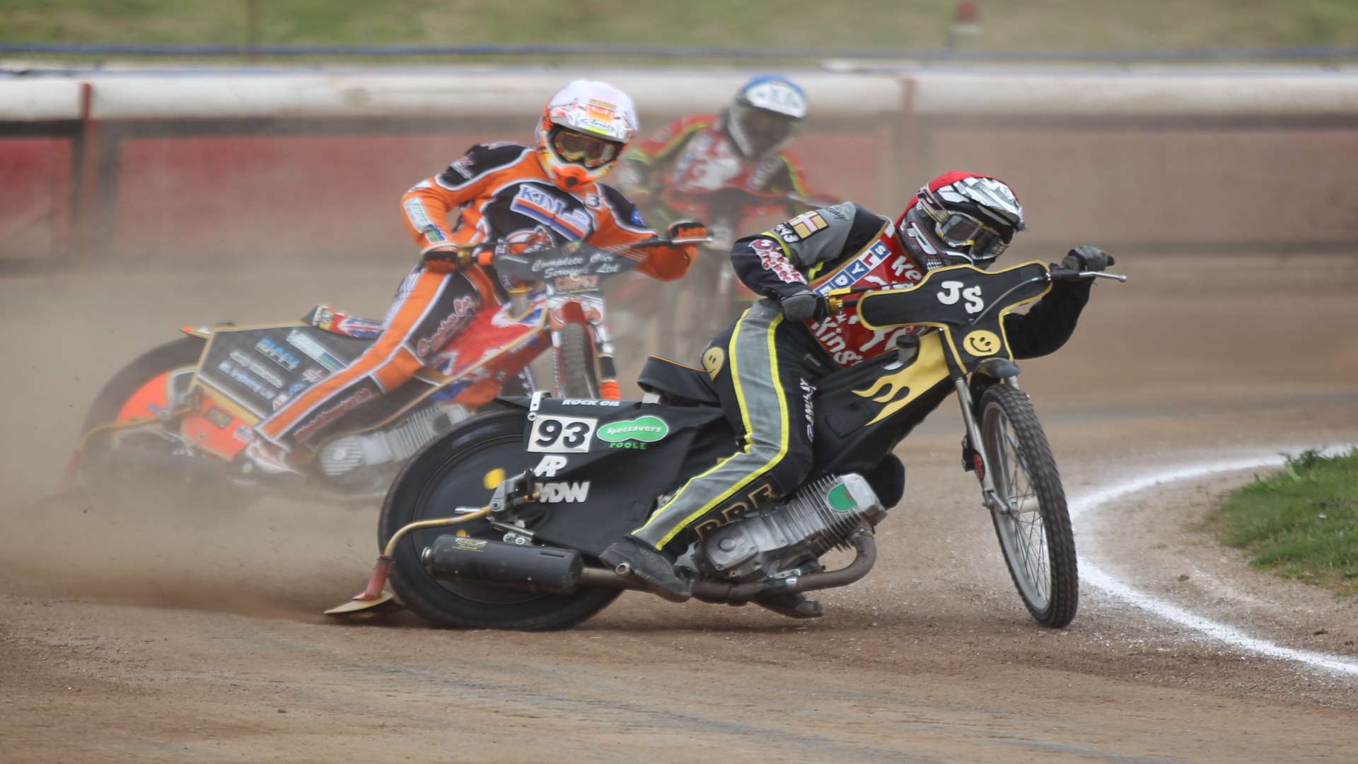 Speedway action at Central Park