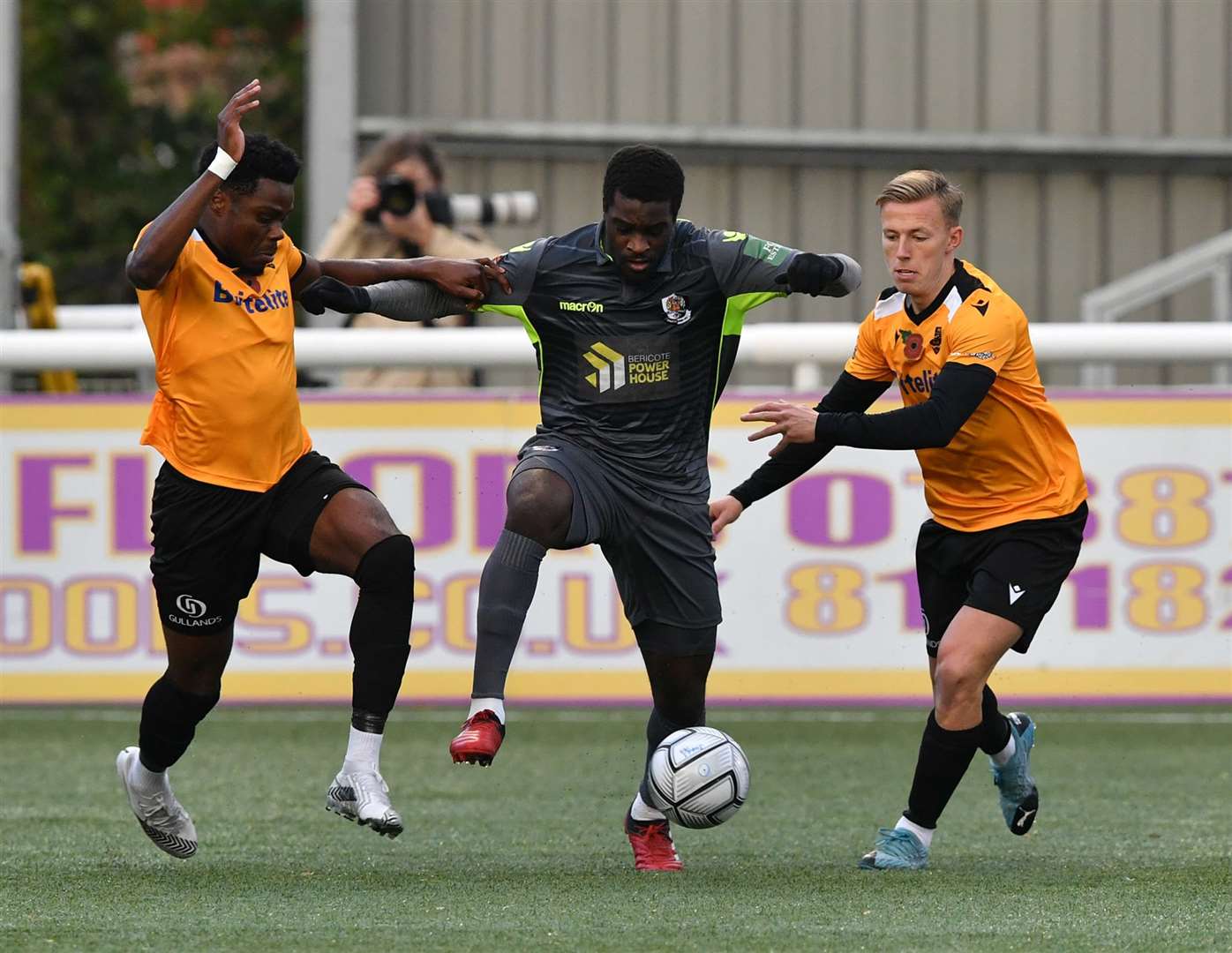 Dartford won 2-0 at Maidstone to go four points clear in National South Picture: Keith Gillard