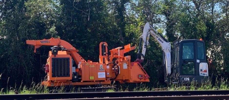 The machinery which has been stolen over the weekend