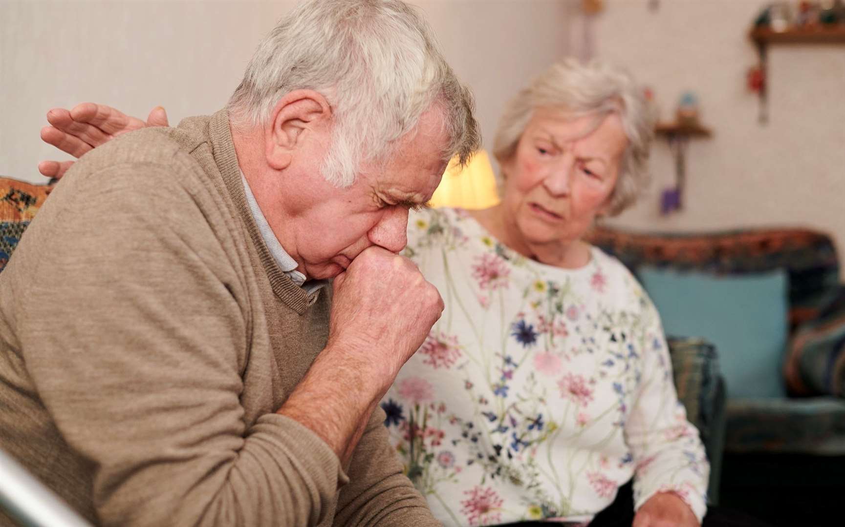 The cough may last for several weeks or months. Image: iStock.