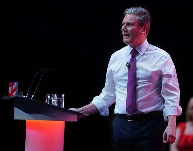 Keir Starmer Leader of the Labour party. Picture: Peter Byrne/PA