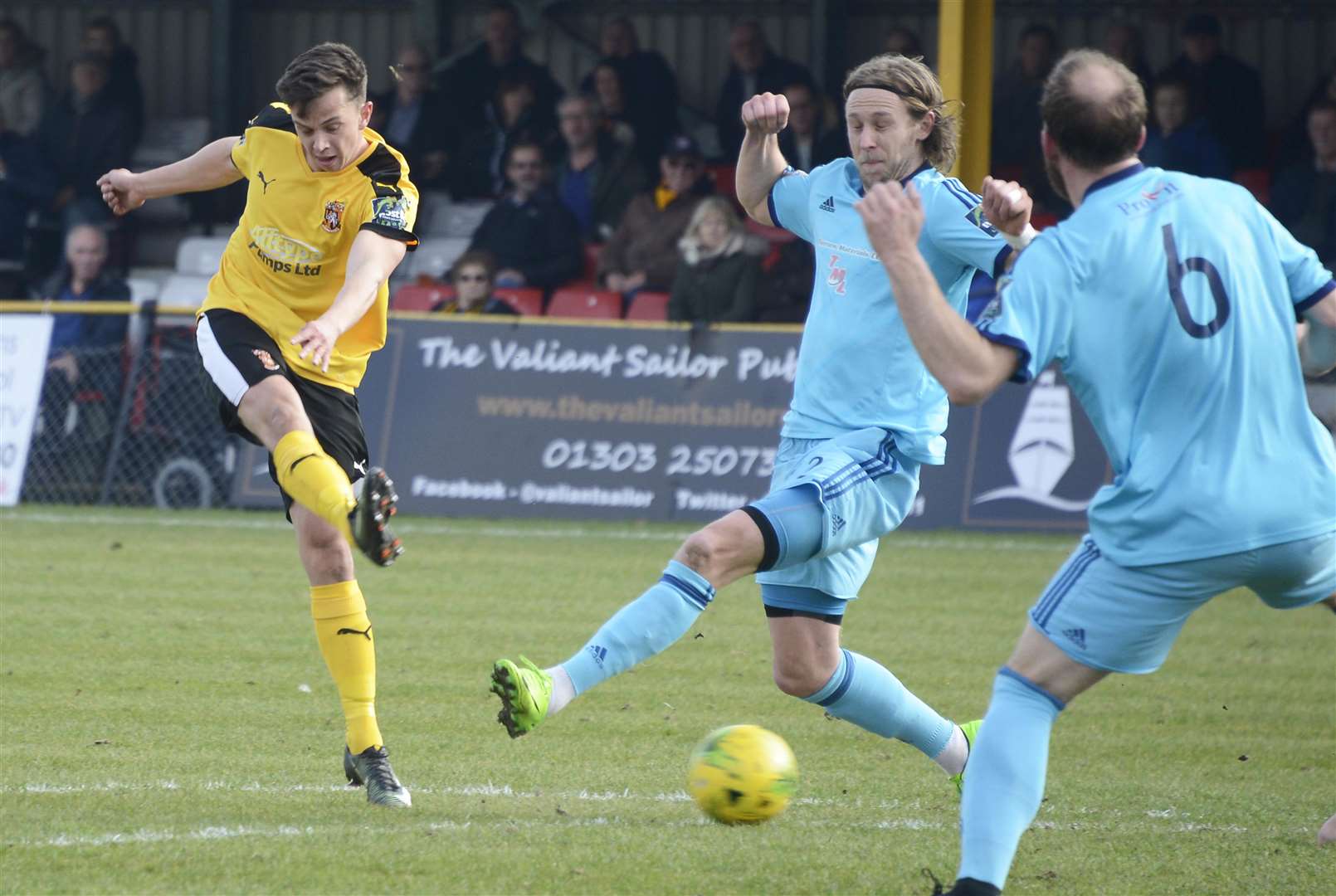 Johan ter Horst has been prolific back at Folkestone Picture: Paul Amos