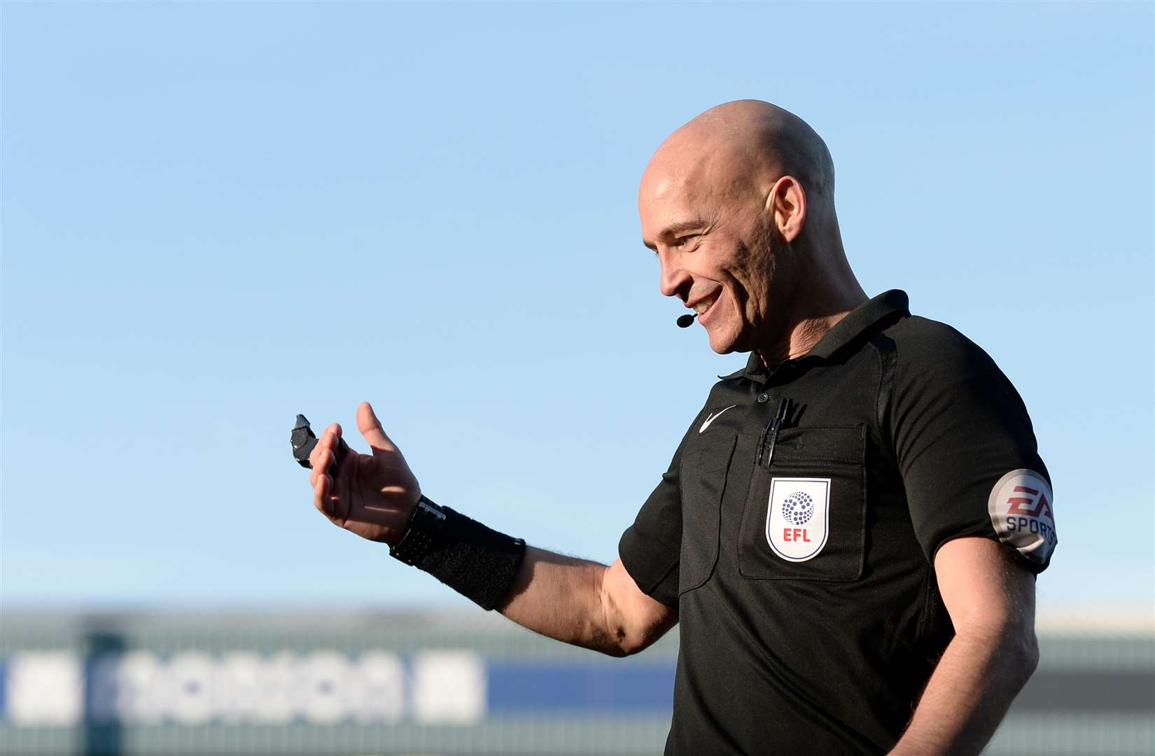 Referee Darren Drysdale will take charge of Gillingham's game at Blackpool