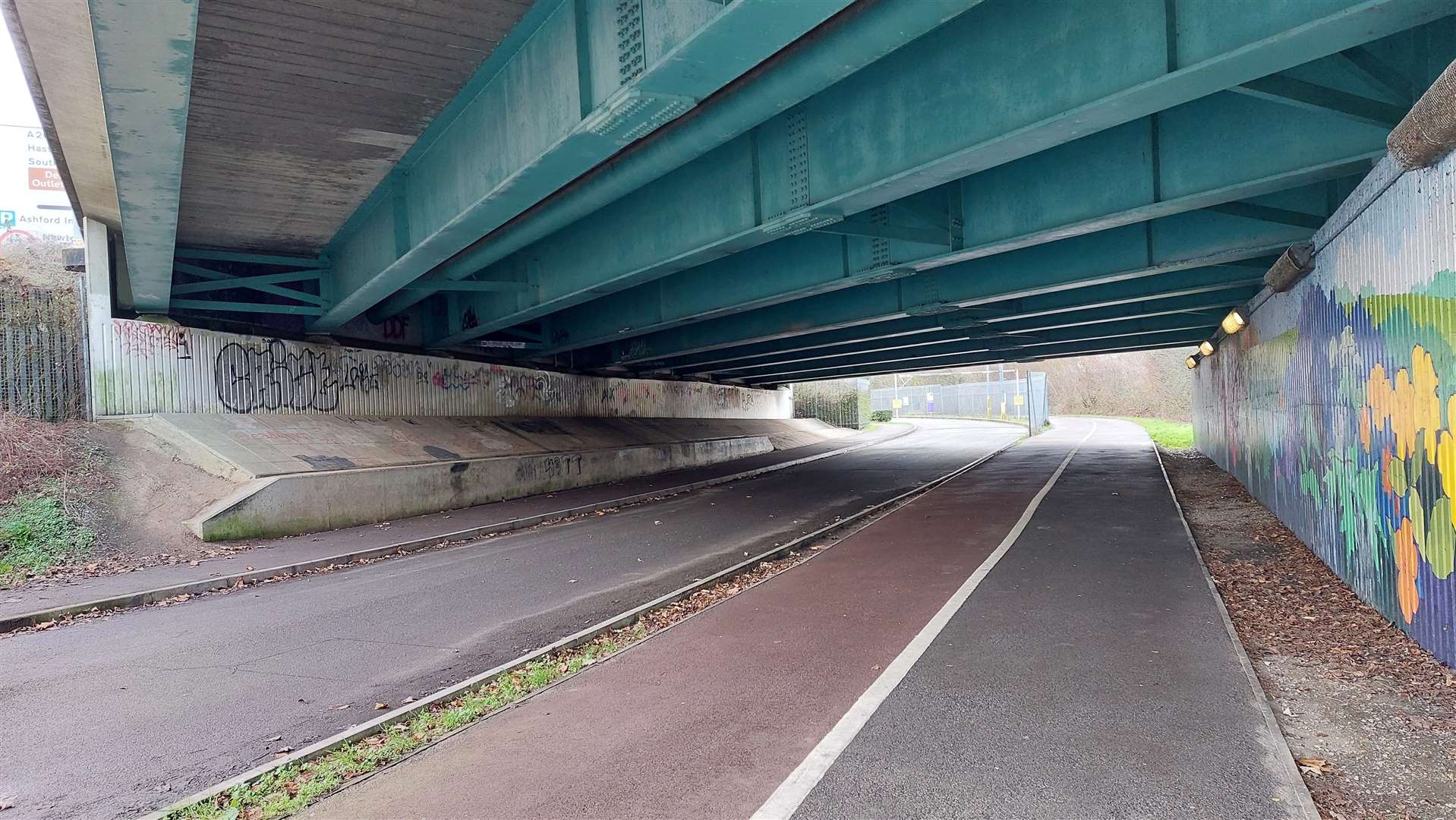 The underpass between Station Approach and Torrington Road (62610452)